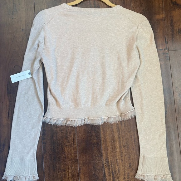 Anthropologie Lace Cardigan Sweater - Picture 6 of 11